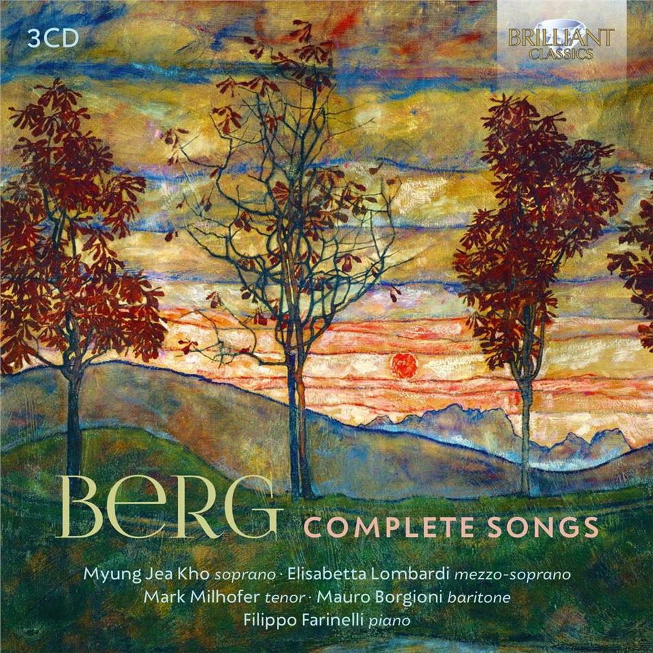 Alban Berg (1885-1935), Stefanie Köhler, Myung Jea Kho, Elisabetta Lombardi, … - Complete Songs 3 CDs