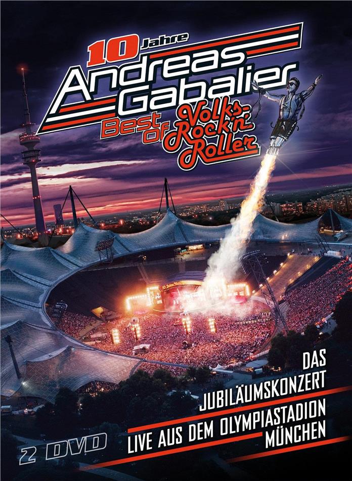 Andreas Gabalier - Best Of Volks-Rock'n'roller - Das Jubiläumskonzert 2 DVD