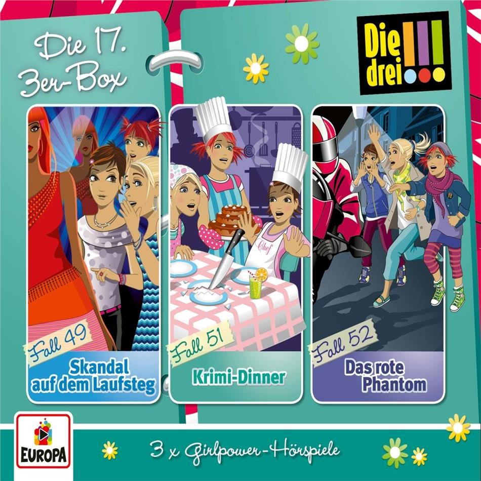 Die Drei !!! - Die 17. 3er Box (Folgen 49,51,52) 3 CDs