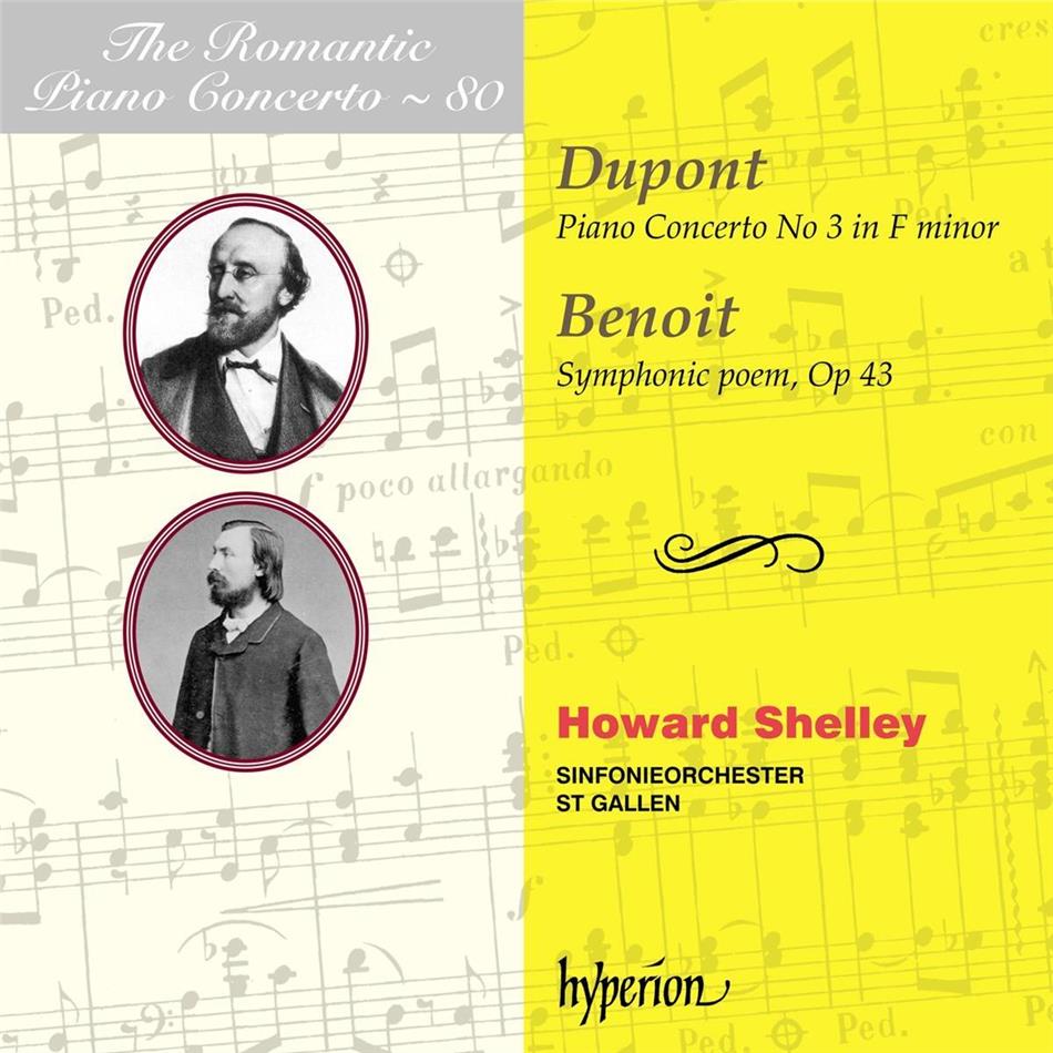Auguste Dupont, Peter Benoit (1834-1901), Howard Shelley & Symphonieorchester St. Gallen - The Romantic Piano Concerto - 80