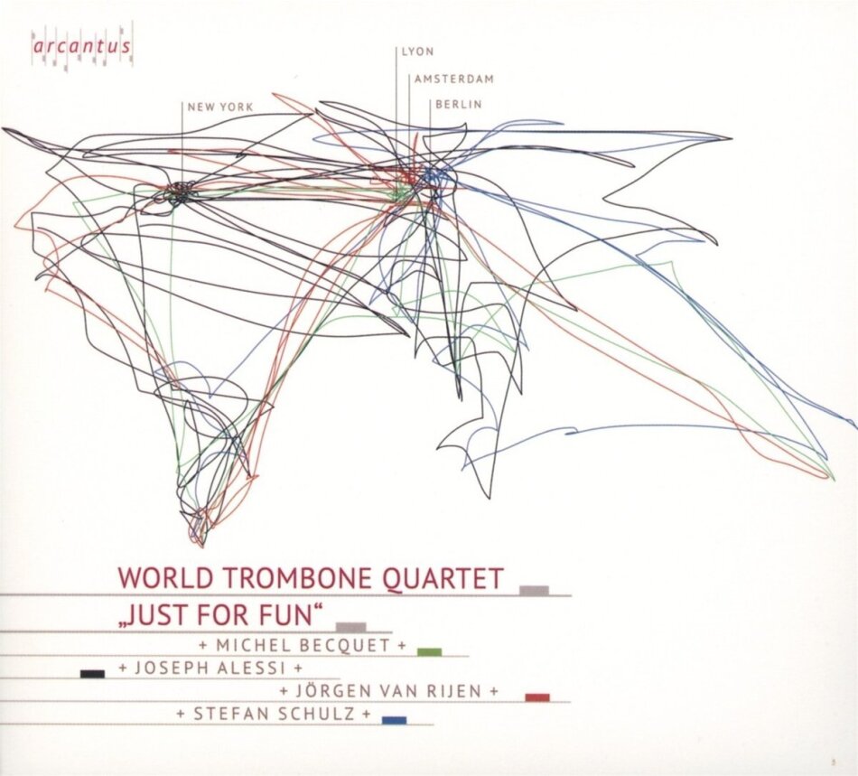 World Trombone Quartet, Georg Friedrich Händel (1685-1759), Daniel Schnyder (*1961), David Popper (1843-1913), … - Just For Fun