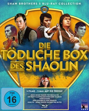 Die tödliche Box des Shaolin (Shaw Brothers Collection, 5 Blu-ray)