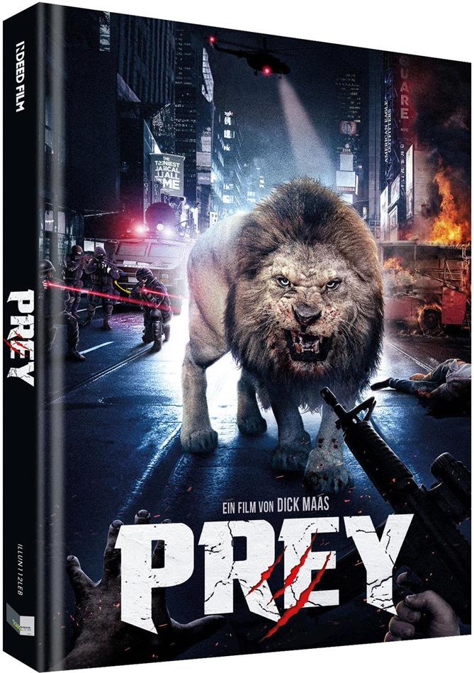 Prey (2016) Cover B, Édition Collector Limitée, Mediabook, Uncut, Blu-ray + DVD