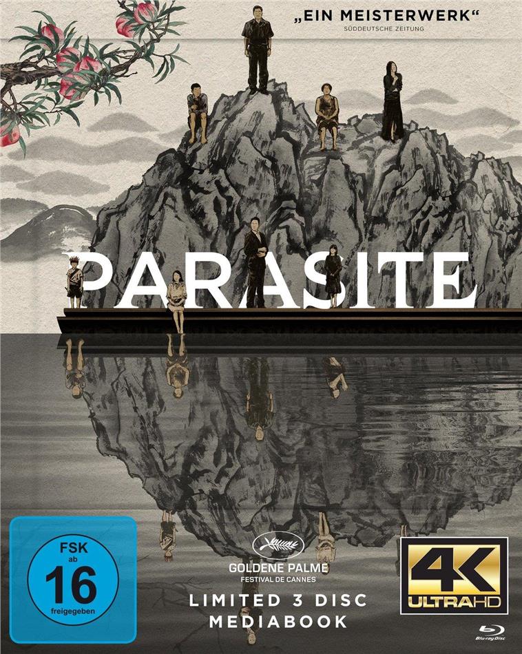 Parasite (2019) Cover A, Limited Edition, Mediabook, 4K Ultra HD + 2 Blu-rays