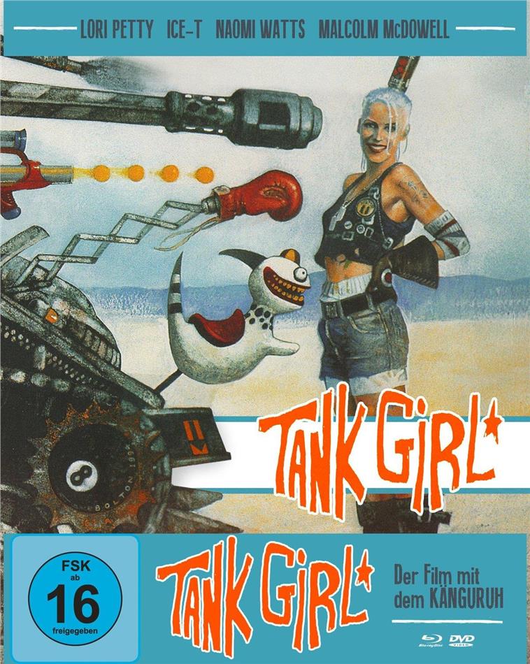 Tank Girl (1995) Cover B, Mediabook, Blu-ray + DVD