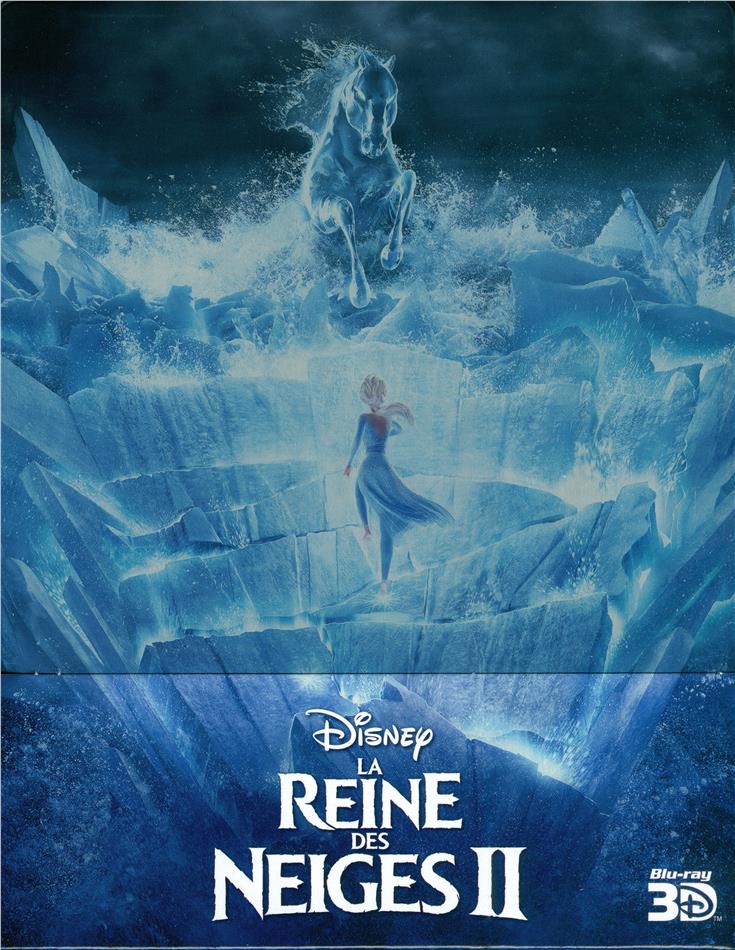 La Reine des Neiges 2 (2019) Édition Limitée, Steelbook, Blu-ray 3D + Blu-ray