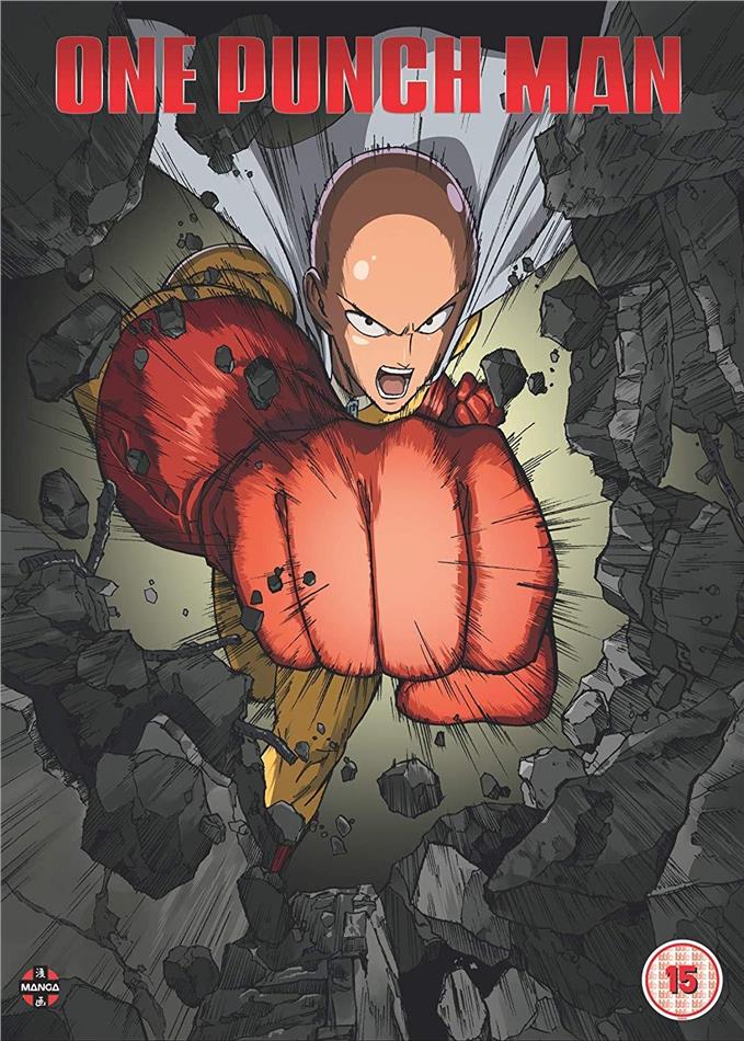 One Punch Man - Episodes 1-12 + 6 OVA 2 DVDs