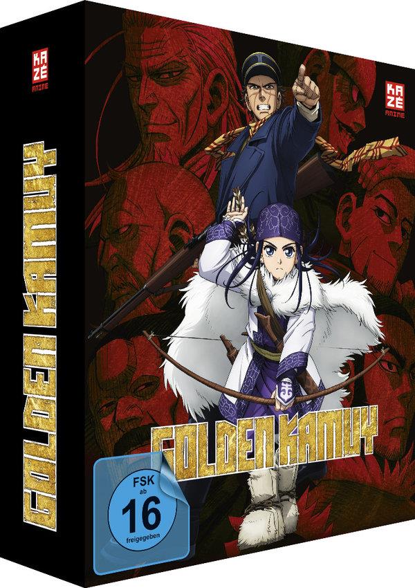 Golden Kamuy - Staffel 1 - Vol. 1 + Sammelschuber, Limited Edition