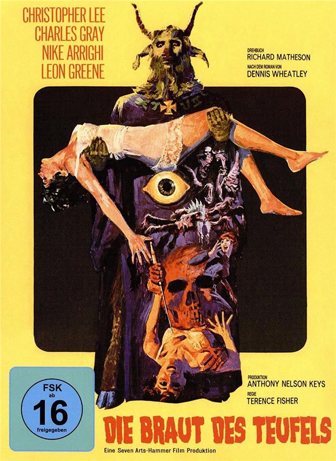 Die Braut des Teufels (1968) Hammer Edition, Cover B, Édition Limitée, Mediabook, 2 Blu-ray