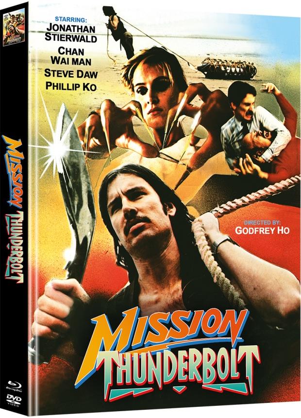 Mission Thunderbolt (1983) Cover C, Limited Edition, Mediabook, Blu-ray + DVD