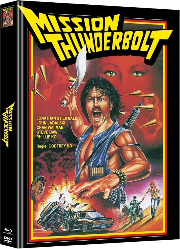 Mission Thunderbolt (1983) Cover A, Edizione Limitata, Mediabook, Blu-ray + DVD
