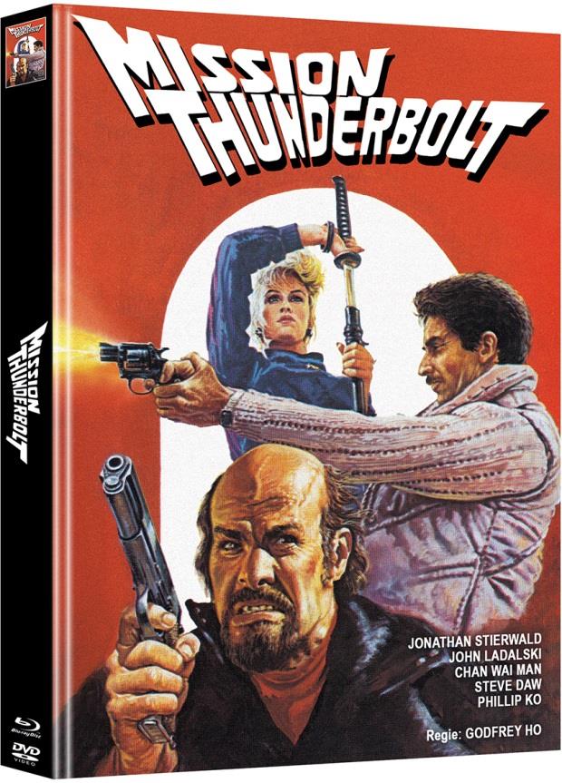 Mission Thunderbolt (1983) Cover B, Edizione Limitata, Mediabook, Blu-ray + DVD