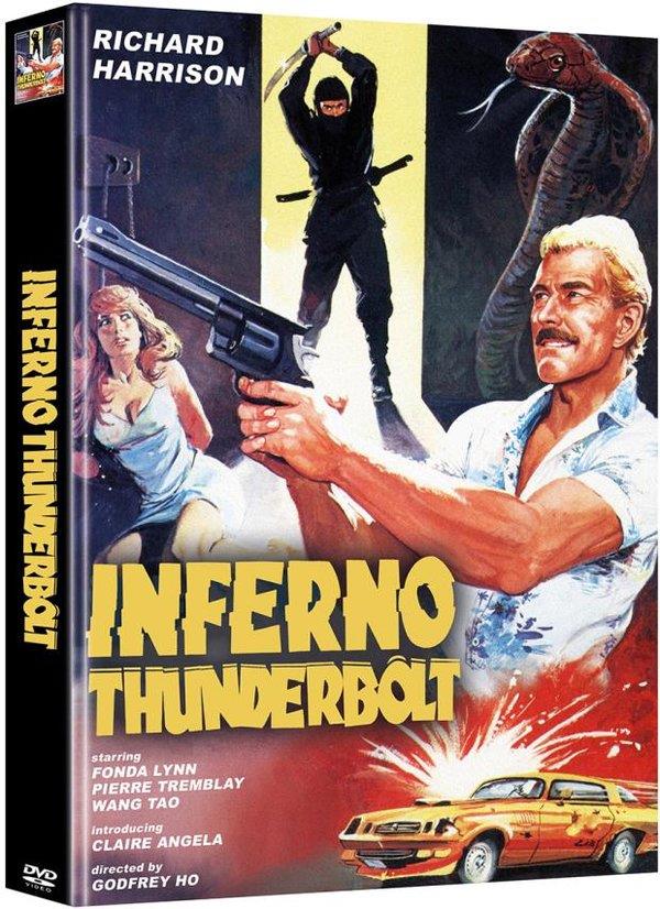 Inferno Thunderbolt (1984) Cover B, Édition Limitée, Mediabook, Uncut, 2 DVD