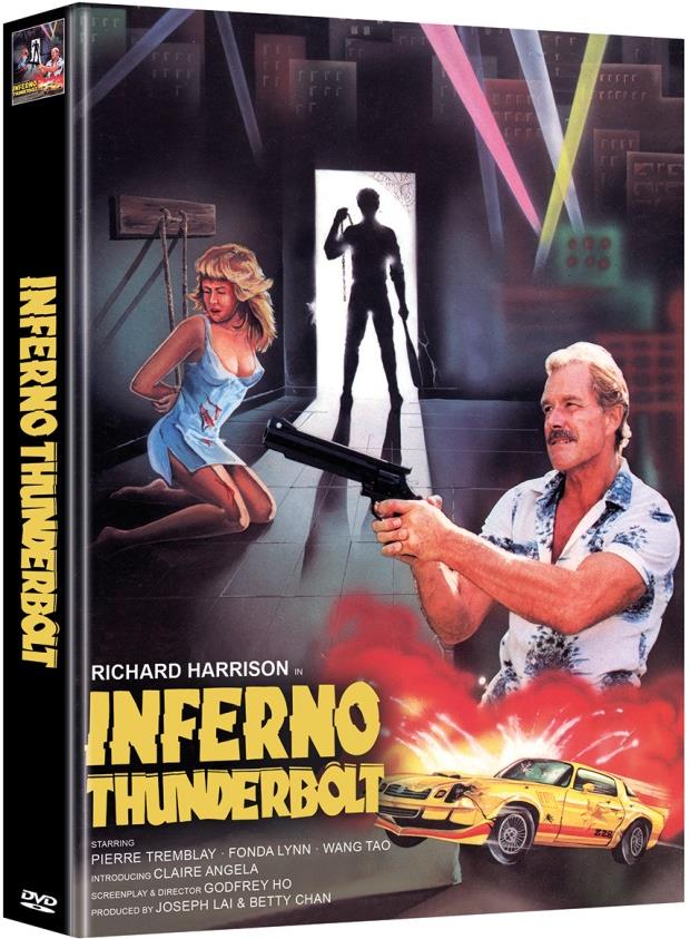 Inferno Thunderbolt (1984) Cover D, Édition Limitée, Mediabook, Uncut, 2 DVD