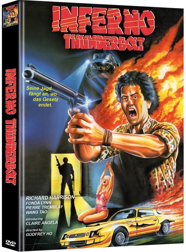 Inferno Thunderbolt (1984) Cover C, Édition Limitée, Mediabook, Uncut, 2 DVD
