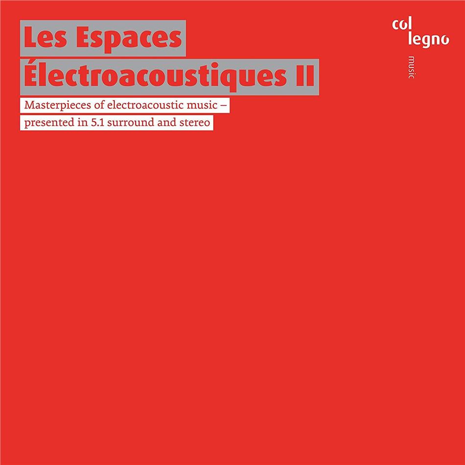 Luigi Nono (1924-1990), Luciano Berio (1925-2003), Gottfried Michael Koenig & Karlheinz Stockhausen (1928-2007) - Les Espaces Electroacoustiques II - Presented in 5.1 Surround And Stereo 2 Hybrid SACDs