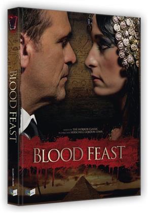 Blood Feast (2016) (Cover B, Wattiert, Limited Edition, Mediabook, Uncut, 2 Blu-rays + DVD + CD)