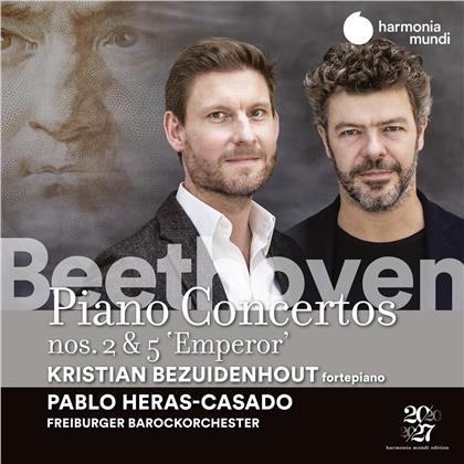 Ludwig van Beethoven (1770-1827) & Kristian Bezuidenhout - Beethoven: Piano Concertos Nos. 2 & 5