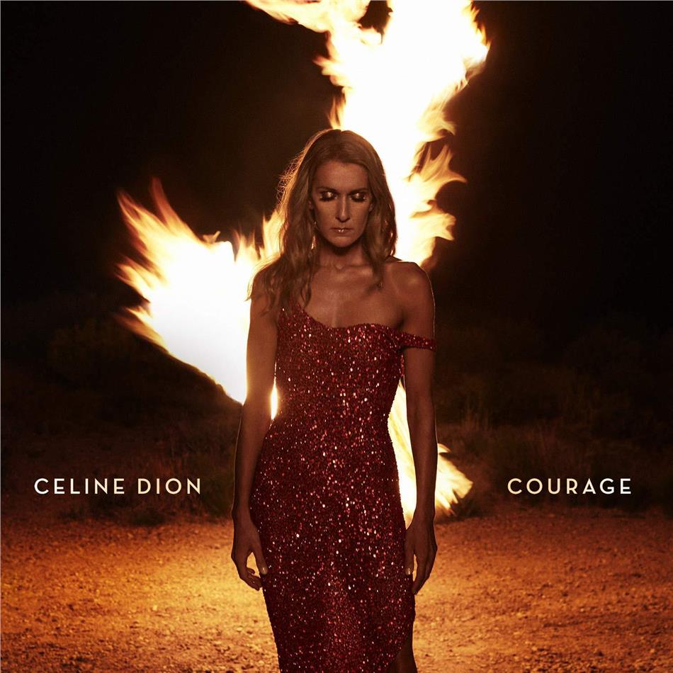 Celine Dion - Courage Limited, Gatefold, Red Vinyl, 2 LPs