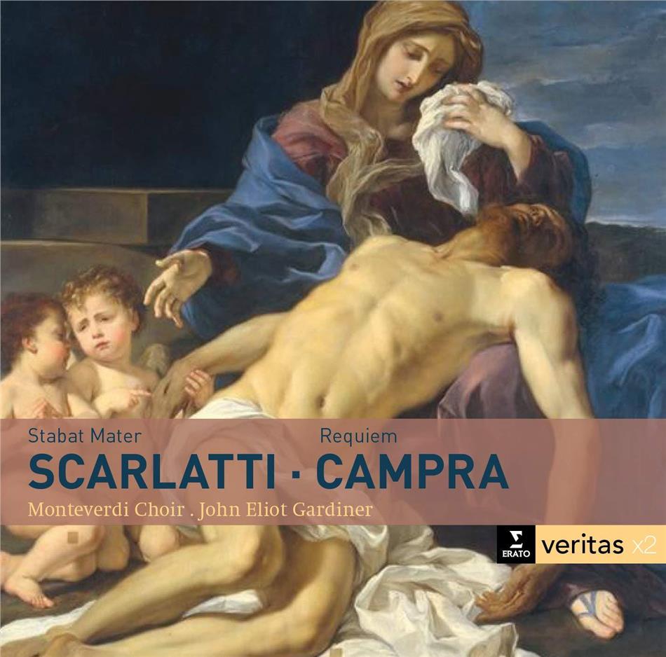 Sir John Eliot Gardiner, Monteverdi Choir, Domenico Scarlatti (1685-1757) & André Campra (1660-1744) - Scarlatti:Stabat Mater / Campra:Requiem 2 CDs