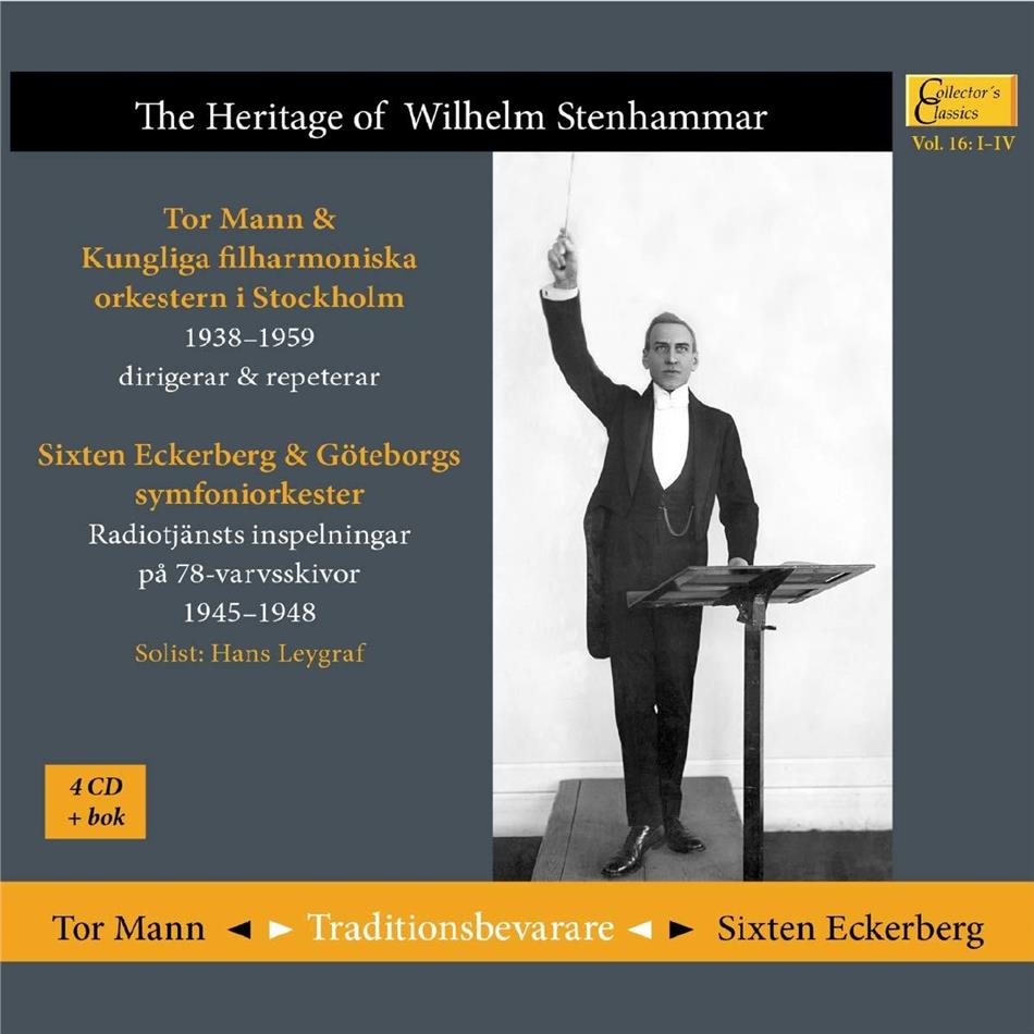 Wilhelm Stenhammar (1871-1927), Tor Mann & Sixten Eckerberg - Heritage Of Wilhelm Stenhammar 4 CDs