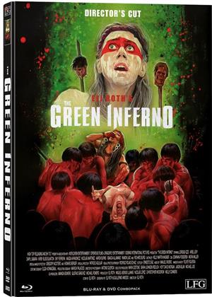The Green Inferno (2013) (Cover B, Director's Cut, Limited Edition, Mediabook, Uncut, Blu-ray + DVD)