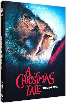 Rare Exports - A Christmas Tale (2010) (Cover B, Limited Edition, Mediabook, Uncut, Blu-ray + DVD)