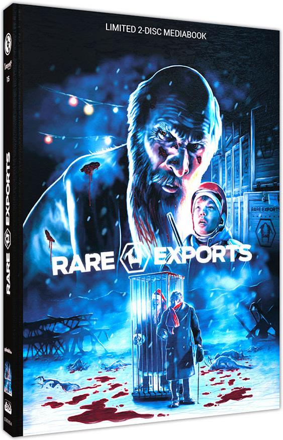 Rare Exports - A Christmas Tale (2010) Cover A, Limited Edition, Mediabook, Uncut, Blu-ray + DVD