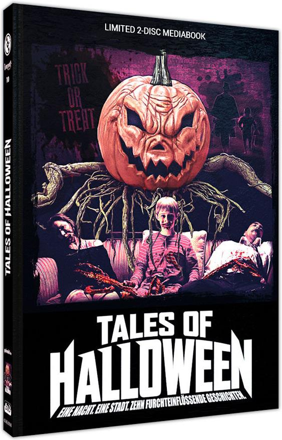 Tales of Halloween (2015) Cover B, Limited Edition, Mediabook, Uncut, Blu-ray + DVD