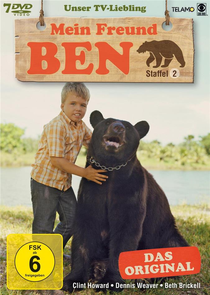 Mein Freund Ben - Staffel 2 7 DVDs