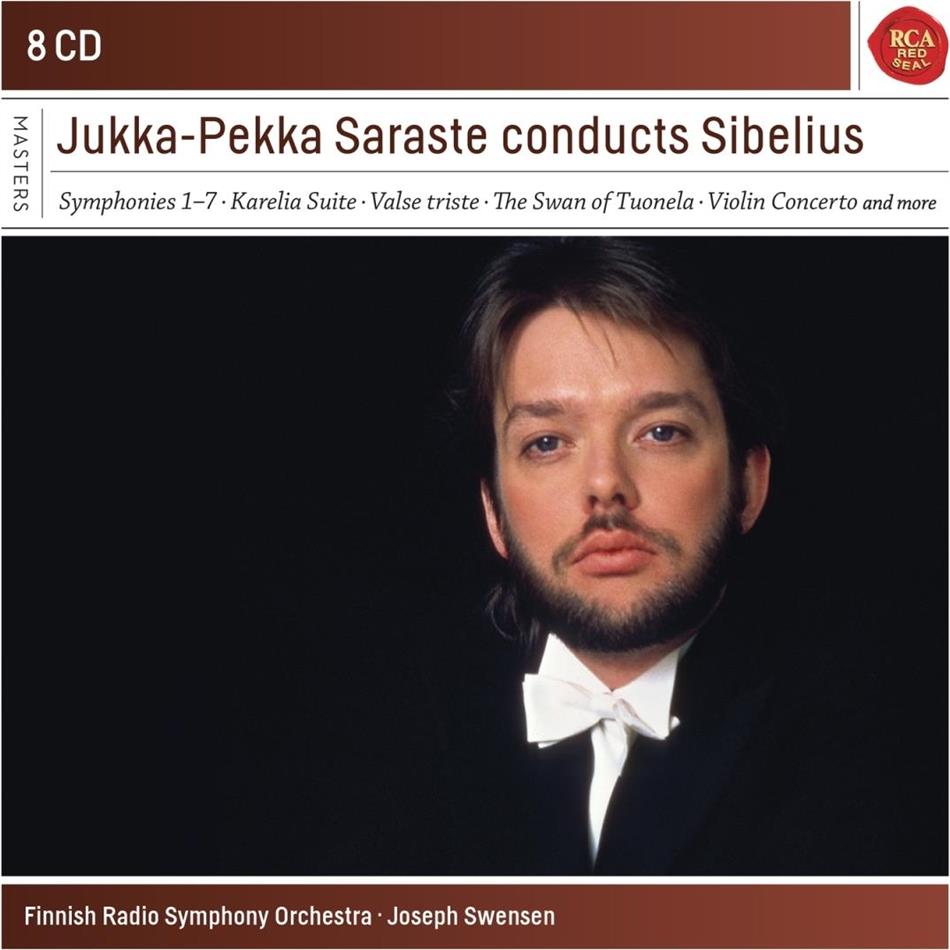 Jukka-Pekka Saraste & Jean Sibelius (1865-1957) - Jukka-Pekka Saraste Conducts Sibelius 8 CD