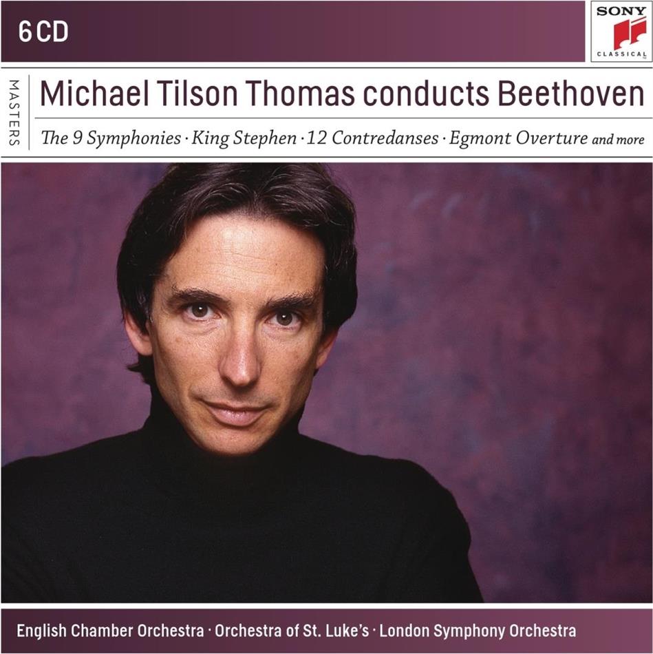 Michael Tilson Thomas & Ludwig van Beethoven (1770-1827) - Michael Tilson Thomas Conducts Beethoven 6 CDs