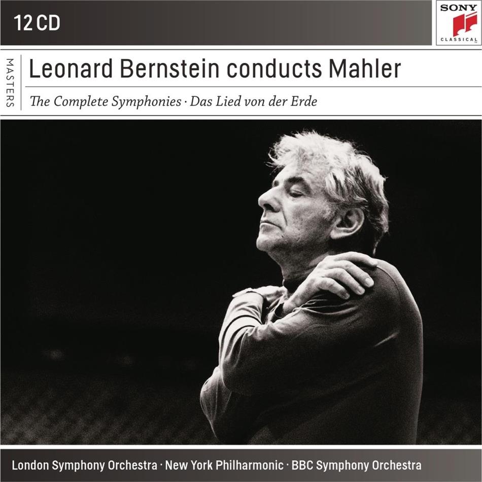 Gustav Mahler (1860-1911) & Leonard Bernstein (1918-1990) - Leonard Bernstein Conducts Mahler 12 CD