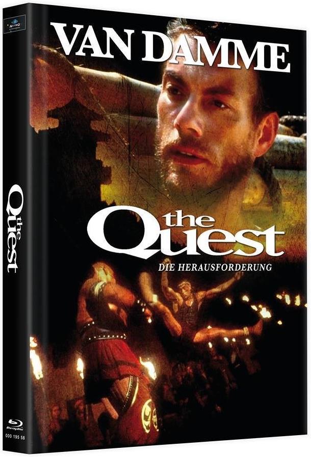 The Quest - Die Herausforderung (1996) Cover B, Limited Edition, Mediabook, 2 Blu-rays