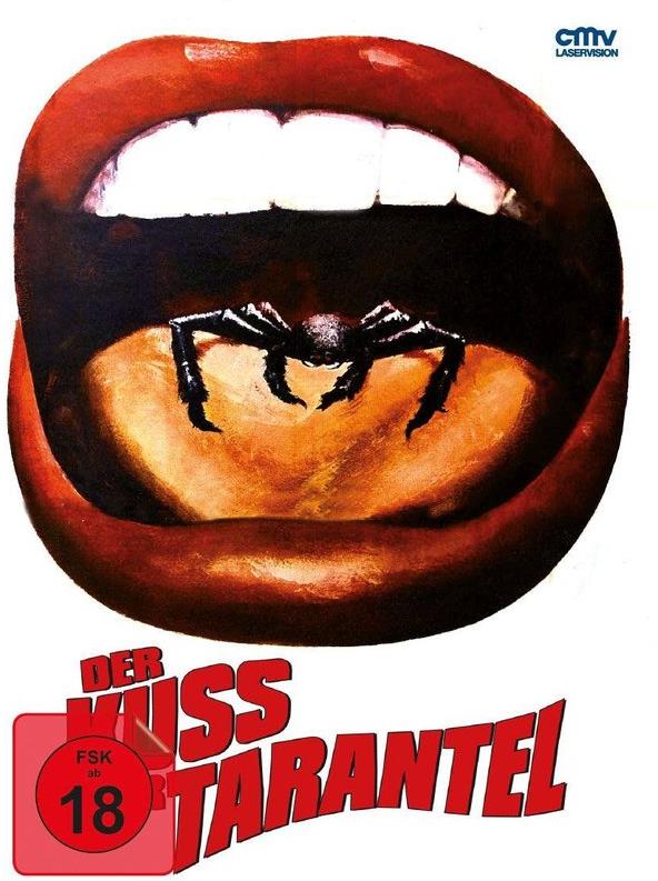Der Kuss der Tarantel (1976) Cover B, Limited Edition, Mediabook, Uncut, Blu-ray + DVD