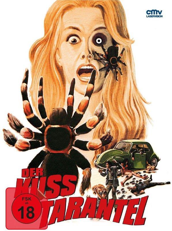 Der Kuss der Tarantel (1976) Cover A, Limited Edition, Mediabook, Uncut, Blu-ray + DVD