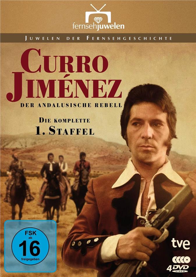 Curro Jiménez: Der andalusische Rebell - Staffel 1 Fernsehjuwelen, 4 DVD