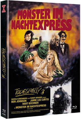Todesparty 3 - Monster im Nachtexpress (1980) (Cover A, The X-Rated International Cult Collection, Limited Edition, Mediabook, Uncut, Blu-ray + DVD)