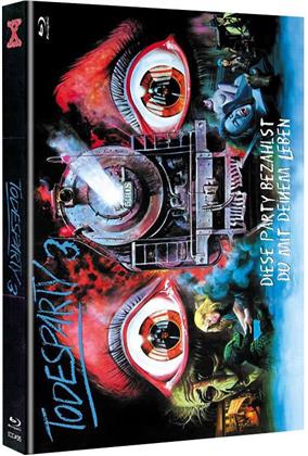 Todesparty 3 - Diese Party bezahlst du mit deinem Leben (1980) (Cover C, Limited Edition, Mediabook, Uncut, Blu-ray + DVD)