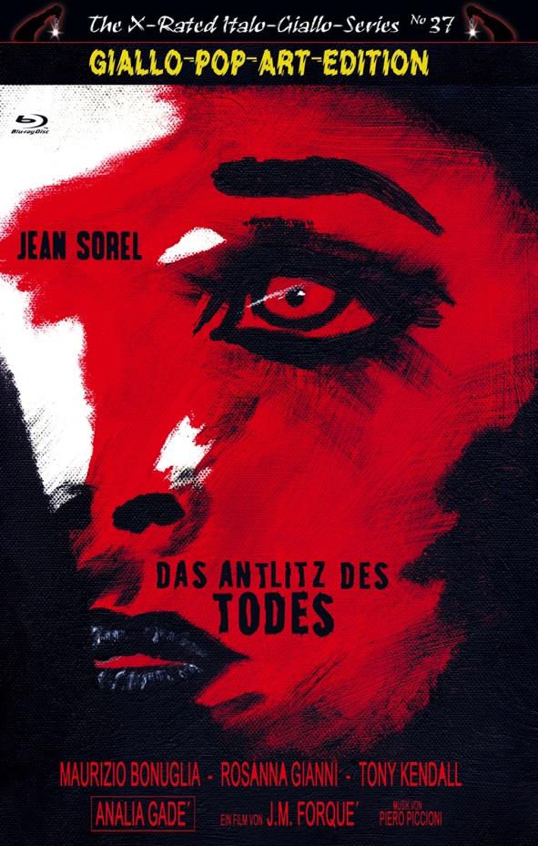 Das Antlitz des Todes (1971) Grosse Hartbox, Cover B, Giallo-Pop-Art Edition, The X-Rated Italo-Giallo-Series, Limited Edition