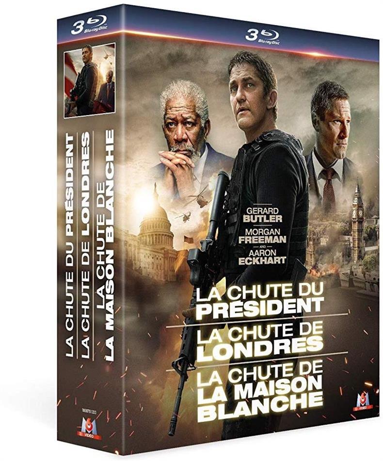 La chute du président / La chute de Londres / La chute de la Maison Blanche 3 Blu-ray