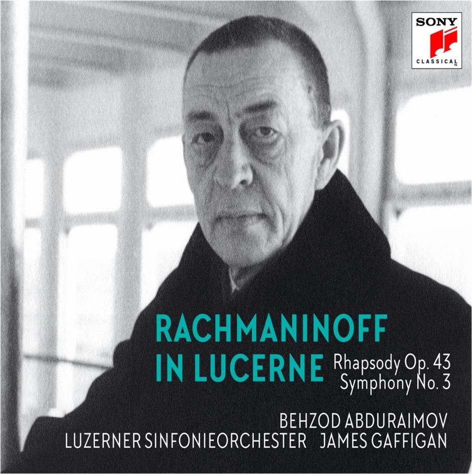 Sergej Rachmaninoff (1873-1943), James Gaffigan, Behzod Abduraimov & Luzerner Sinfonieorchester - Rachmaninoff in Lucerne-Rhapsody on a Theme of Pag