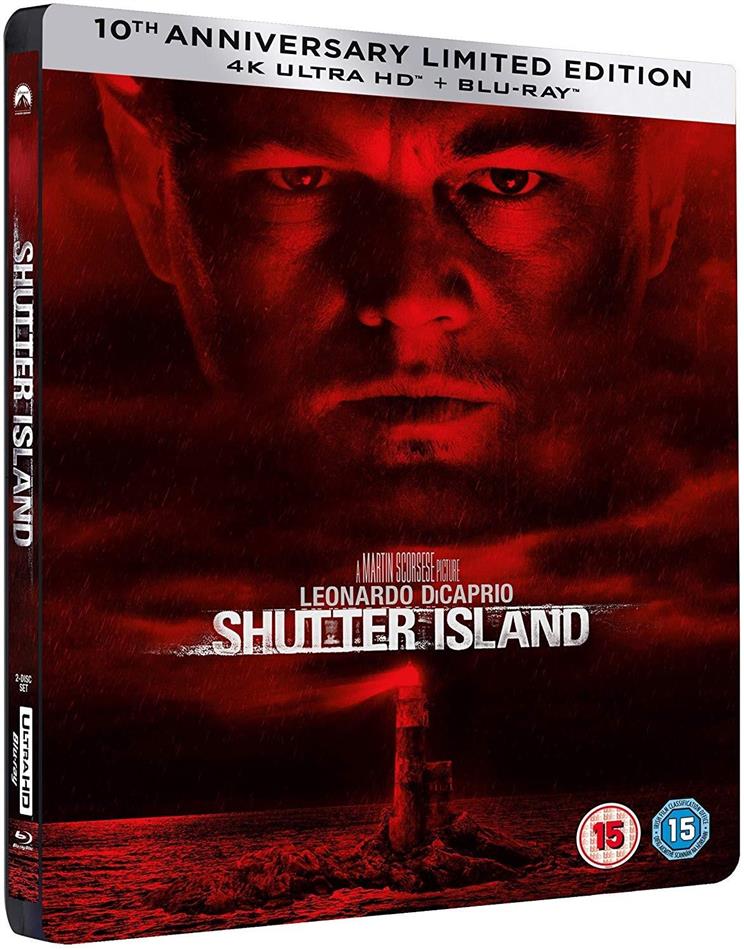 Shutter Island (2010) Steelbook, 4K Ultra HD + Blu-ray