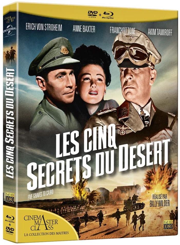Les cinq secrets du désert (1943) Cinema Master Class, Blu-ray + DVD