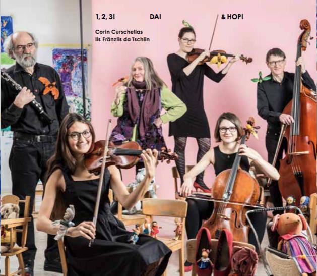 Corin Curschellas & Ils Fränzlis Da Tschlin - 1, 2, 3 dai & hop 2 CDs