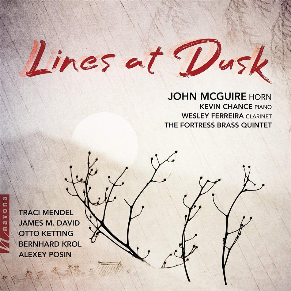 Traci Mendel (*1964), James M. David (*1978), Otto Ketting (1935-2012), Bernhard Krol (1920-2013), Alexey Posin (*1971), … - Lines At Dusk