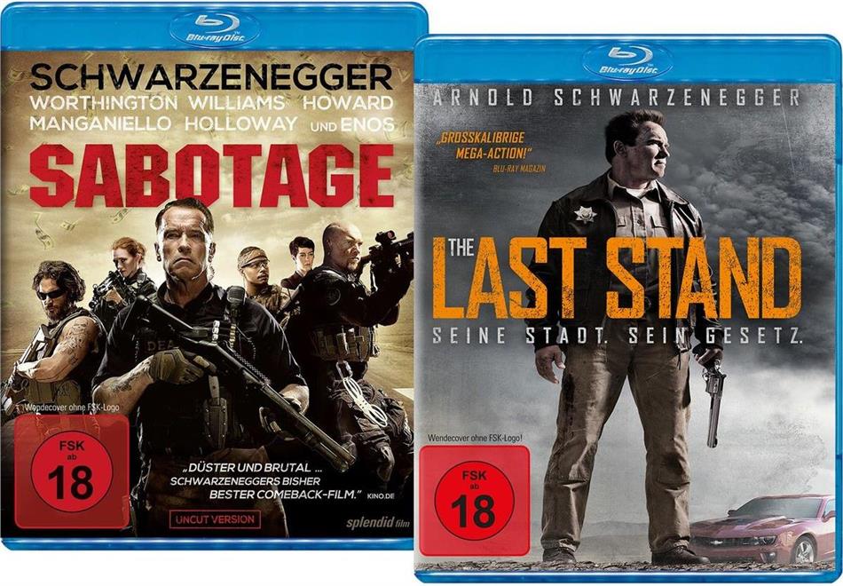 Sabotage (2014) / The Last Stand (2013) Edizione Limitata, 2 Blu-ray