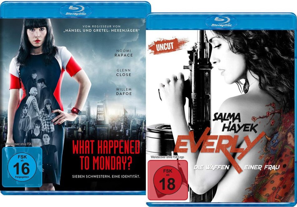 What Happened to Monday (2017) / Everly (2014) Edizione Limitata, 2 Blu-ray