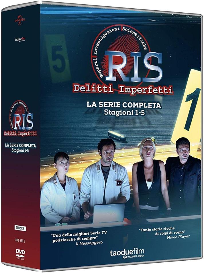 R.I.S - Delitti imperfetti Complete Collection, 23 DVDs