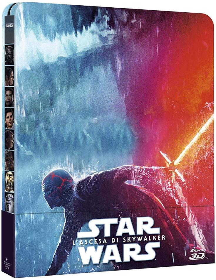 Star Wars - Episode 9 - L'ascesa di Skywalker (2019) Limited Edition, Steelbook, Blu-ray 3D + 2 Blu-rays